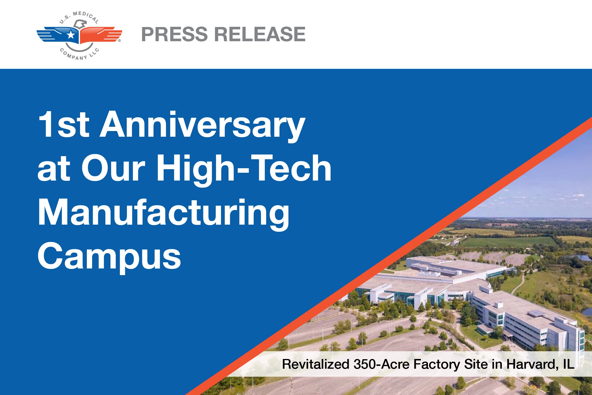 U.S. Medical Glove Company Marks 1st Anniversary at Revitalized 350-Acre Factory Site in Rural Northern Illinois